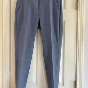 Banana Republic Navy Dress Pants with Textured Waistband